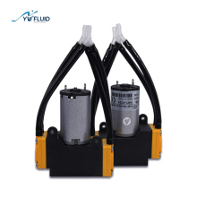 YWfluid Hight Performance OEM Micro Diaphragm Gas Pump With 12v 24v DC motor Used for Gas compression transfer